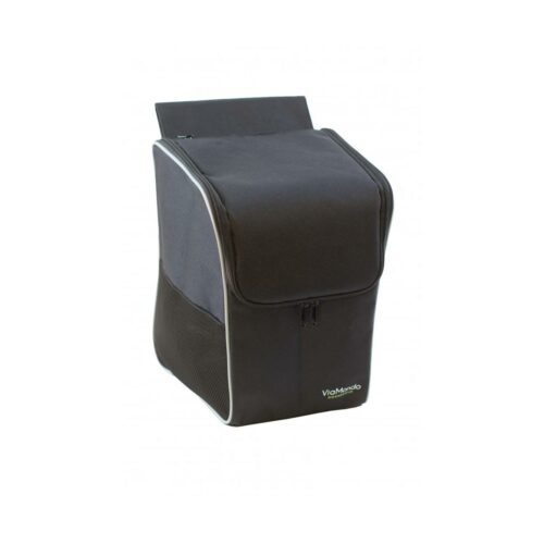 Via Mondo Schuhtasche, schwarz