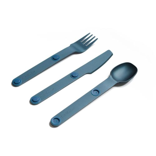 Full-Windsor Magware Besteck, blau