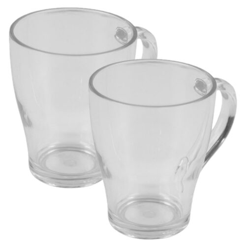 Bo-Camp Tulpe Teeglas, 350ml, 2 Stück