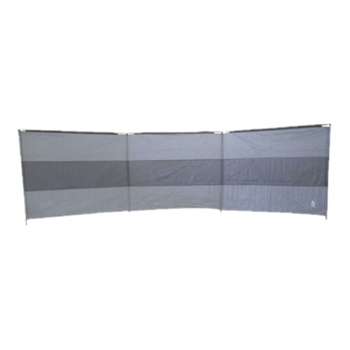 Bo-Camp Caira Windschutz, 500x140cm, grau