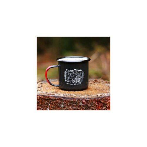 Campwerk Emaille Tasse, 350ml