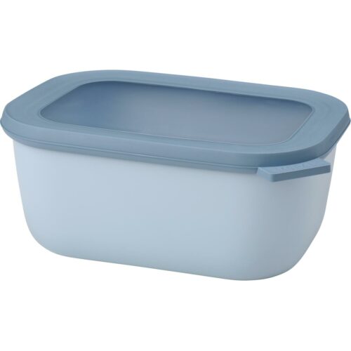 Mepal Cirqula Multischüssel, rechteckig, 1500ml, nordic blau