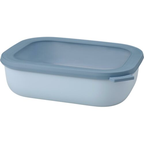 Mepal Cirqula Multischüssel, rechteckig, 2000ml, nordic blau