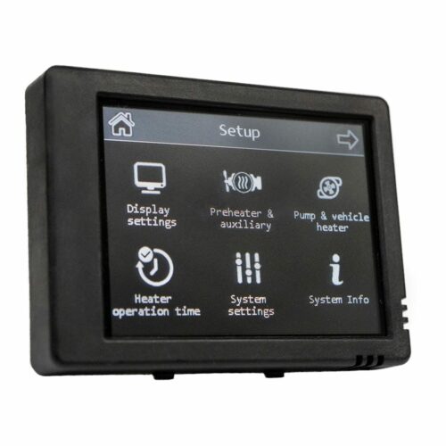 Autoterm PU-28 Bedienteil, Touchscreen, 12V