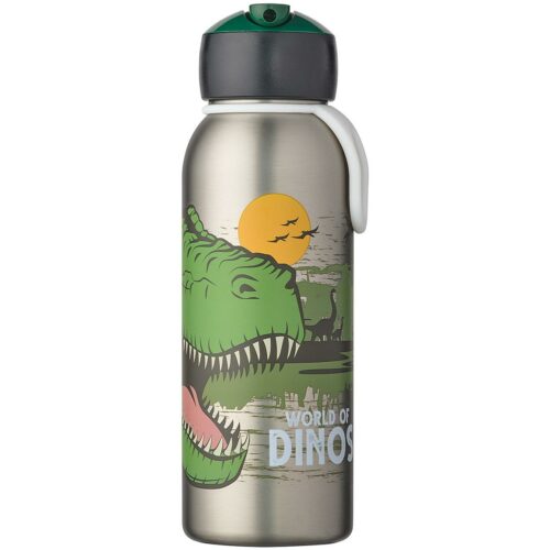 Mepal Flip-up Campus Thermoflasche, 350ml, dino