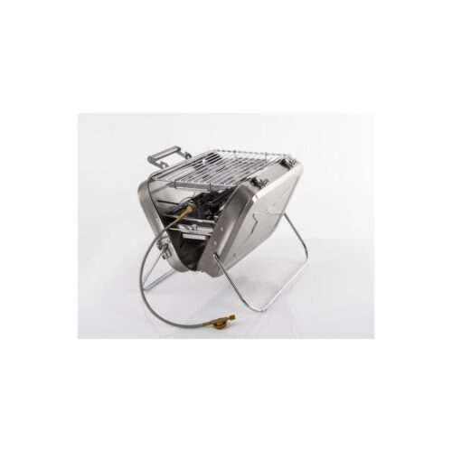 Holiday Travel Koffergasgrill aus Edelstahl