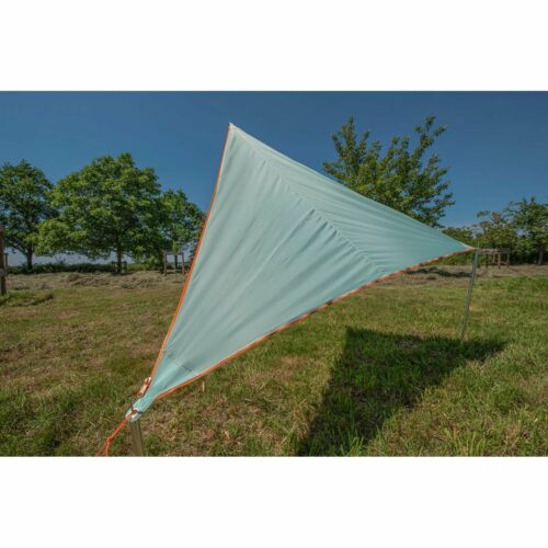 Bent Zip Canvas verbindbares Sonnensegel, 250x250cm, ocean wave