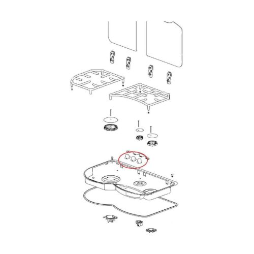 Drehknopf - Thetford Ersatzteil Nr. SSPA0815.MNK