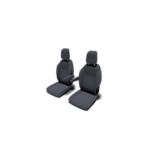 DRIVE DRESSY Sitzbezug-Set für Renault Trafic ab Bj. 2015, dark-grey