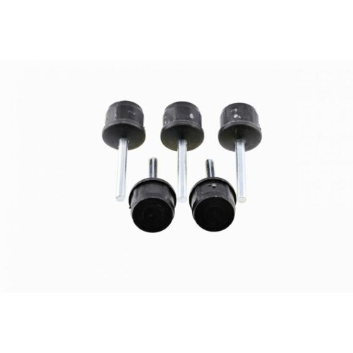 Kunststoff Aufstecker mit Metallstift, ∅ 22mm, 5er-Set