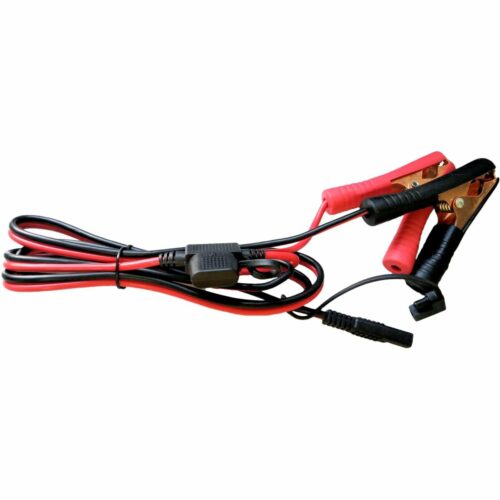 tigerexped Batteriekabel für Solartaschen mit Polklemmen, SAE-Stecker und Sicherung, 1,5m