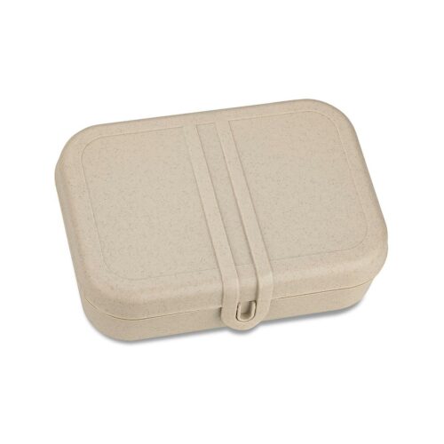 Koziol Pascal L Lunchbox mit Trennsteg, nature desert sand