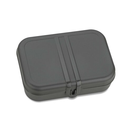 Koziol Pascal L Lunchbox mit Trennsteg, nature ash grau