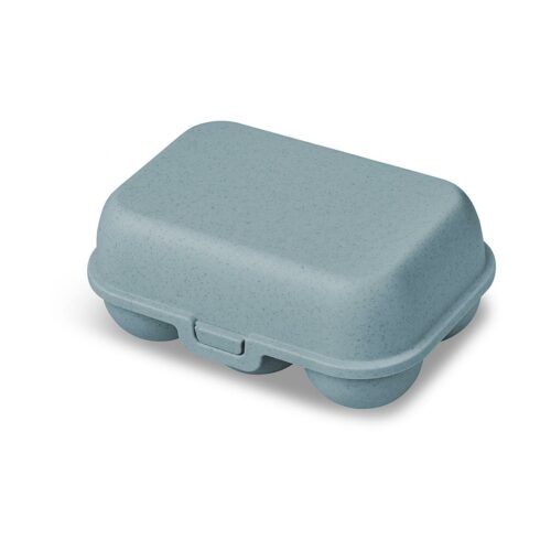 Koziol Eggs To Go Eierbox, 6er, flower blau