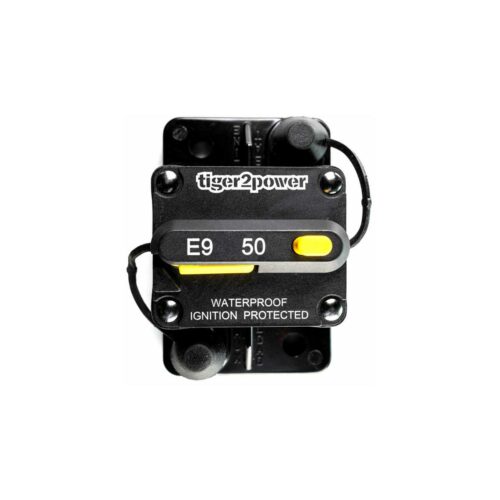 tigerexped Sicherungsautomat mit Resetschalter, M6, 50A