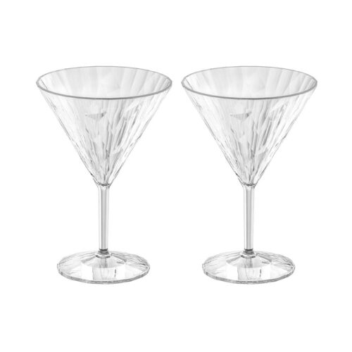 Koziol Club Superglas, No.12 Cocktailglas, 250ml, 2er Set