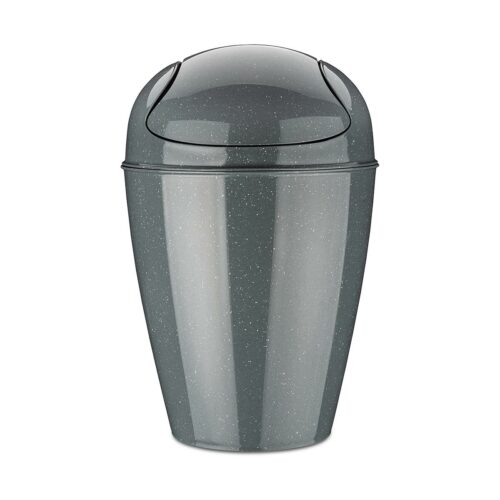 Koziol DEL M Schwingdeckeleimer, 12L, grau