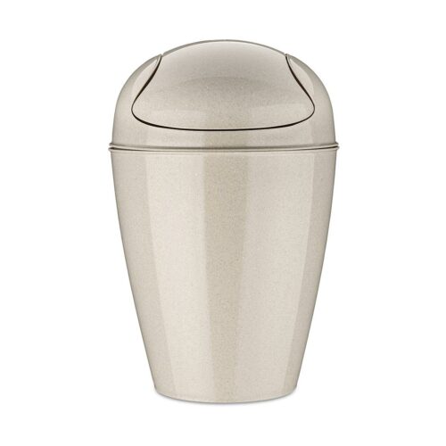 Koziol DEL M Schwingdeckeleimer, 12L, sand