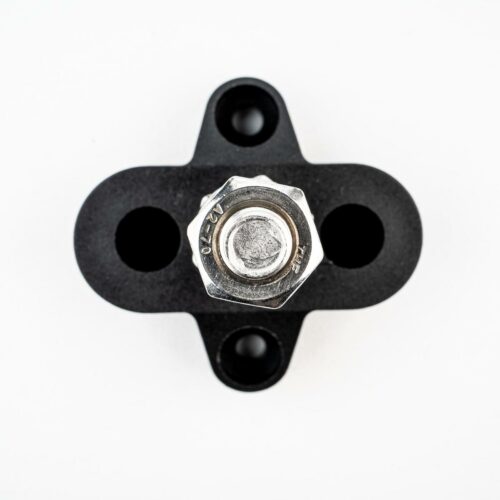 tigerexped Sammel- und Verteilerbolzen, einfach, M8, schwarz