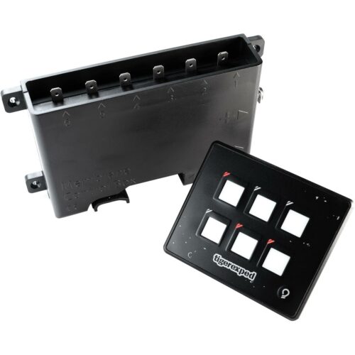 tigerexped Schalttafel für Boote/Wohnmobil, 12V/24V, 6 Ports, mit Bluetooth