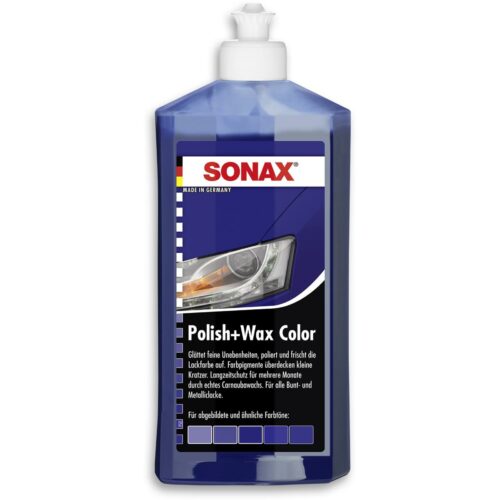 Sonax Politur mit Farbpigmenten und Wachsanteilen, 500ml, blau