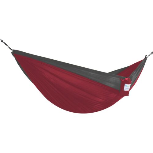 Vivere Parachute Hängematte, double, crimson/grau