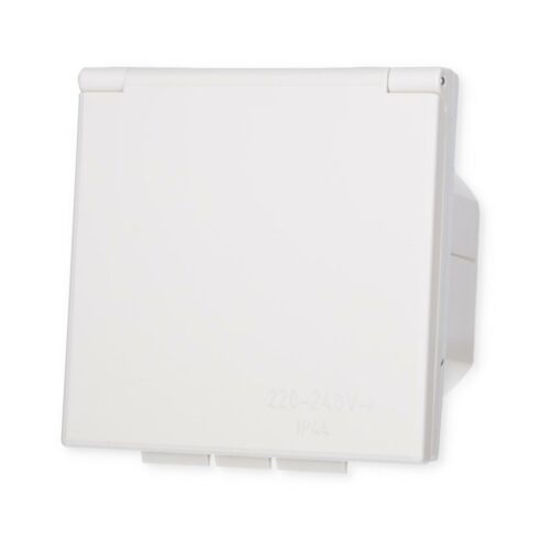 HABA CEE 17 Einspeisungssteckdose, 104x104x81mm, weiß