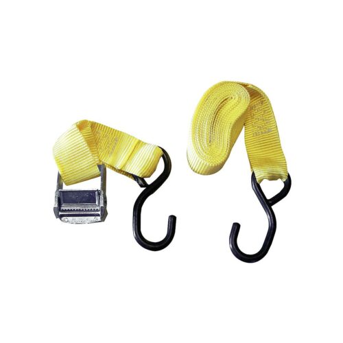Rathgeber Zurrgurt mit Klemmschloss, gelb, 400cm