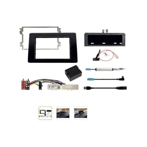Zenec Z-EACC-RNM3K Einbausatz für Zenec/XZent 1+2 DIN in Renault Master 3