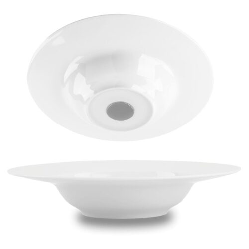 silwy Gourmet Magnet-Teller, Porzellan, Ø23,5cm, 2-teilig