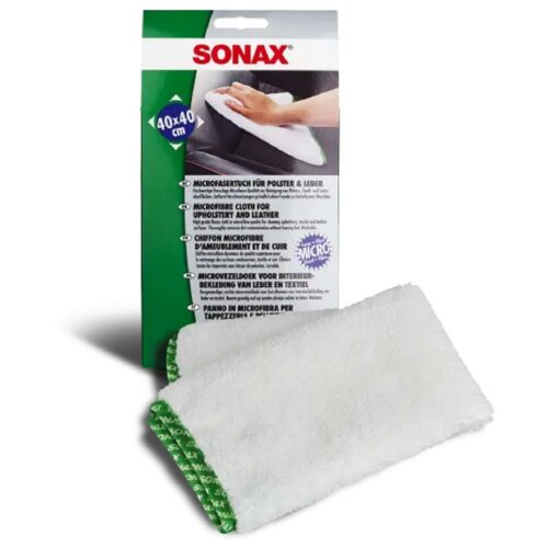 Sonax Microfasertuch für Polster + Leder, 1 Stück