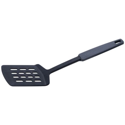 Fackelmann Statement Kochbesteck, Pfannenwender mit Schlitzen, schwarz