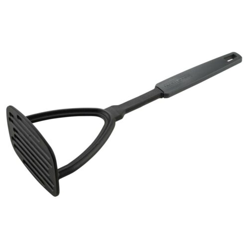 Fackelmann Statement Kochbesteck, Kartoffelstampfer, schwarz