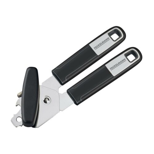 Fackelmann Sense Dosenöffner, schwarz/silber