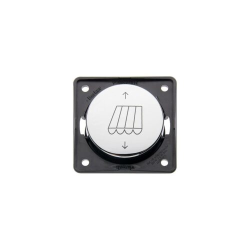 Berker Integro Flow/Pure Wipptaster Markise, 12/24V, chrom glänzend