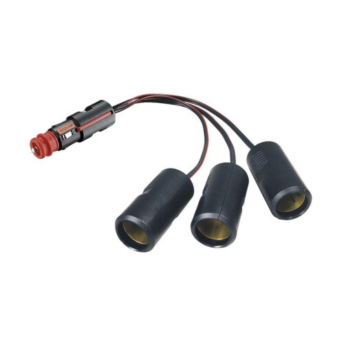 Pro Car Drilingskupplung, 3x 5A, 12/24V