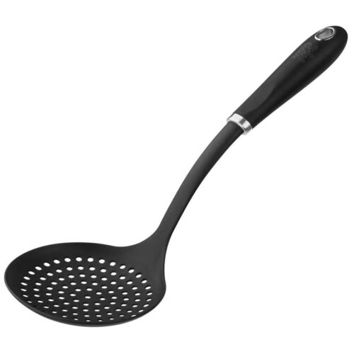 Stanley Rogers Various Pride Kochbesteck, Abseihlöffel, silber/schwarz