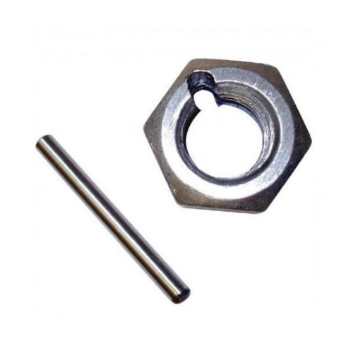 Doublelock Sicherungsbolzen, mit Splint und Kontermutter, M12