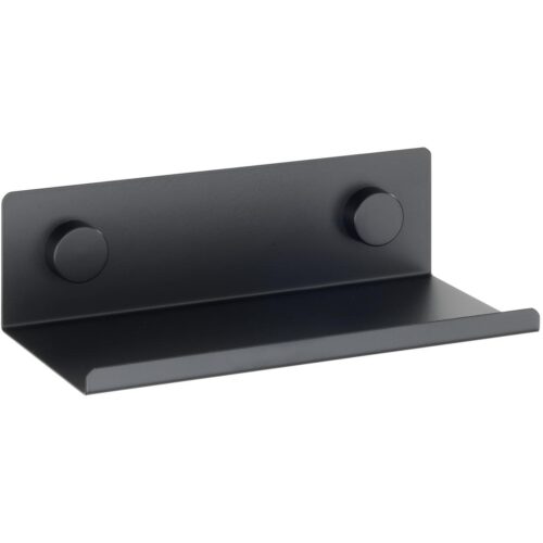 Wenko Jet Hängeregal, Küche, S, schwarz matt