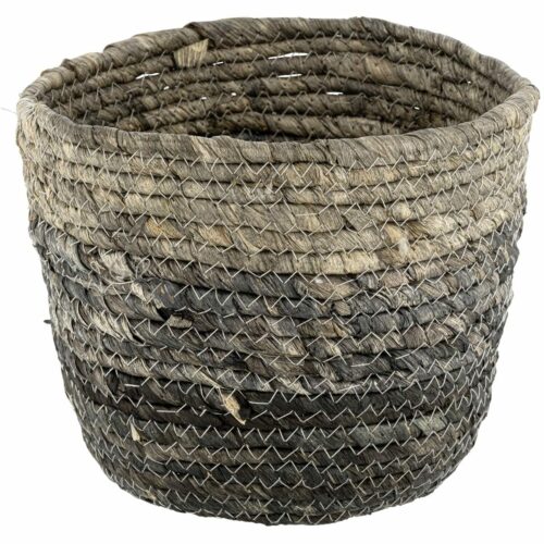 Wenko Aufbewahrungskorb aus Seegras, coppitella blau