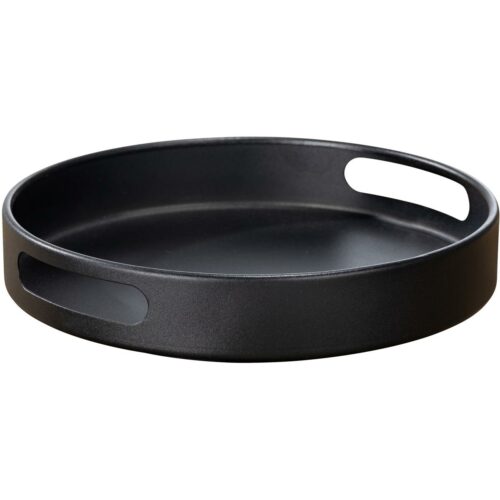 Wenko Susie Drehbares Tablett, schwarz matt