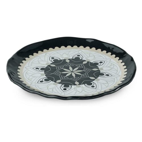 Rebel Outdoor Essteller, Ø 22cm, schwarz gemustert