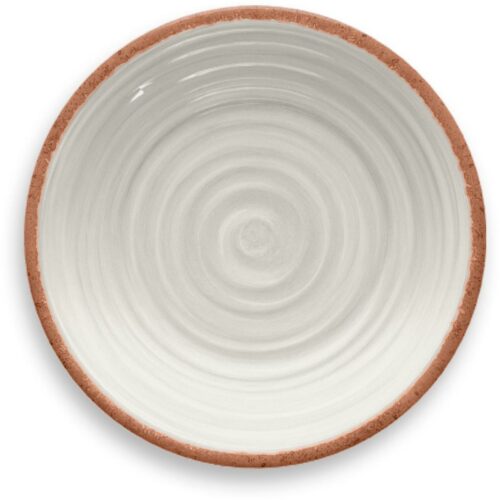 TarHong Rustic Swirl Salatteller, ivory