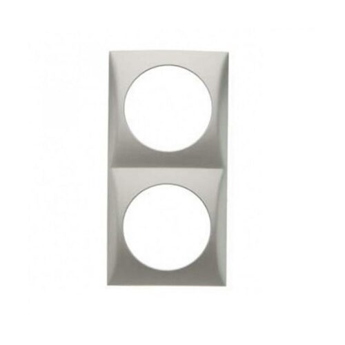 Berker Integro Pure Rahmen, 2-fach, chrom matt