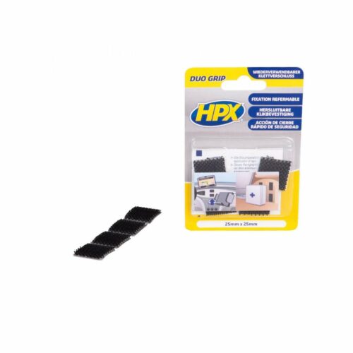 HPX Duo Grip Klettband, 4x2,5cm