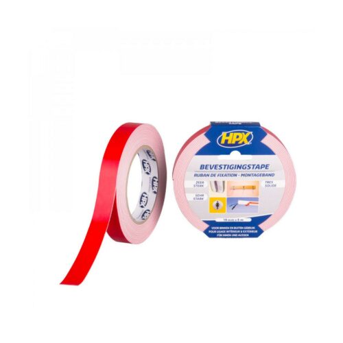 HPX Montageband, doppelseitig, 5m, weiß