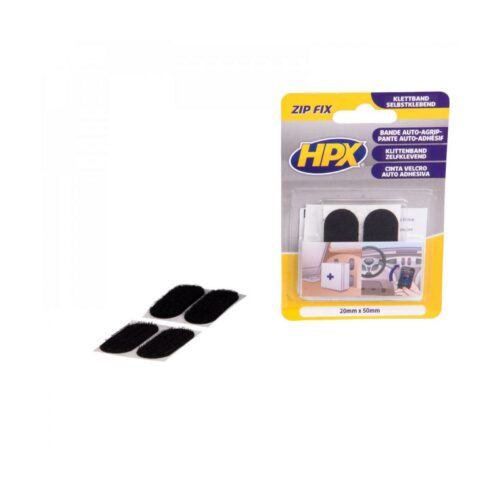 HPX Zipfix Klettverschluss, selbstklebend, 20x50mm