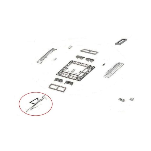 Elektroplatinen Empfänger Schilderleuchten - Telair Ersatzteil Nr. 06039 - für Dualclima