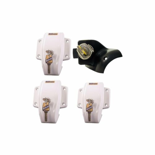 HEOSafe Van Security Paket (12656+1750-3) Fiat Ducato ab Bj. 07/2006-08/2021, abschließbar, weiß