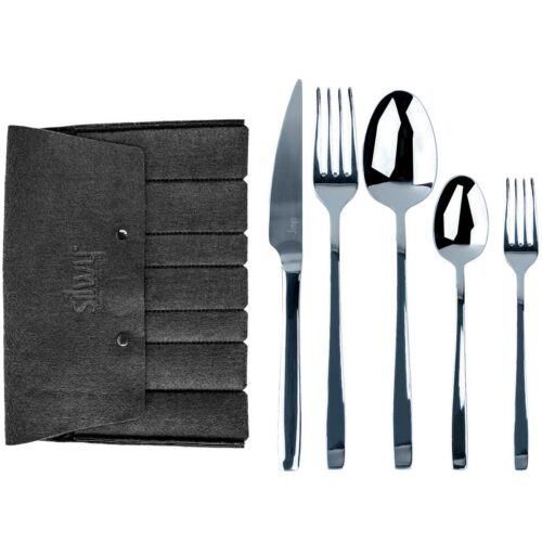 silwy Reisebesteck-Set, 6-teilig
